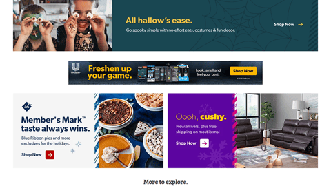 Sam's Club Unilever Digital Activity